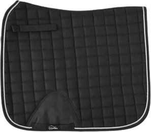 Produktbild von Lexhis Betia Dressursattelpad für englische Pferde in Schwarz
