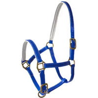 Produktbild von Lexhis Biothane Halfter Square Beadband für Pferde in Blau