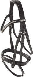 Produktbild von Lexhis Cloe Leder Trense mit Zügeln Schwarz