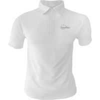 Produktbild von Lexhis Dariel Turnier-Poloshirt Reitshirt für Herren in Weiß XL