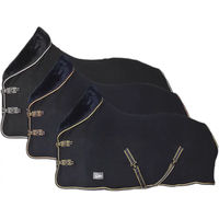 Produktbild von Lexhis Deluxe Fleecedecke für Pferde Schwarz 135/185 cm
