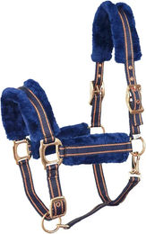 Produktbild von Lexhis Deluxe Pferdehalfter aus Nylon in Blau