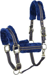Produktbild von Lexhis Deluxe Pferdehalfter aus Nylon in Blau