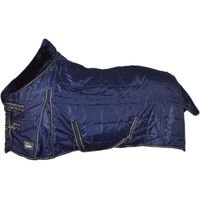 Produktbild von Lexhis Deluxe Stalldecke für Pferde aus Polyester in Blau