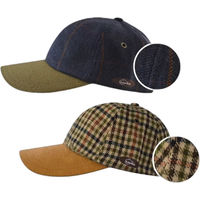 Produktbild von Lexhis Englische Baseballkappe aus Stoff Unisex Bunt 54 cm