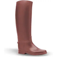 Produktbild von Lexhis Flambo Kinderreitstiefel wasserdicht aus Gummi Braun Größe 33