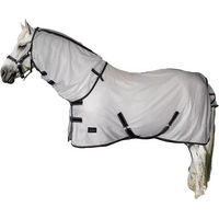 Produktbild von Lexhis Fliegendecke für Pferde mit Halsabdeckung aus Polyester 145/195 cm