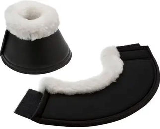 Produktbild von Lexhis Gamaschen aus Neopren mit Lammfell-Futter Schwarz XXL für Pferde