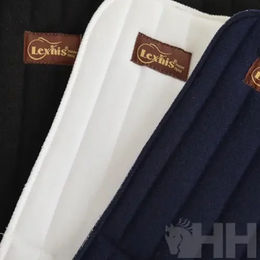 Produktbild von Lexhis Gamaschen für Pferde aus Nylon in Schwarz 4er Pack