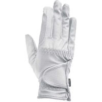 Produktbild von Lexhis Grip Pro Reithandschuhe aus Kunstleder in Weiß Größe XS