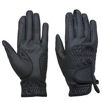 Produktbild von Lexhis Handschuhe aus Kunstleder Schwarz Größe L Paar