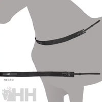 Produktbild von Lexhis Jagdhalsring für Pferde elastisch Schwarz F(Full)