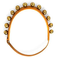 Produktbild von Lexhis Leder Collier für Pferde mit Belletten in Braun