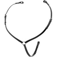 Produktbild von Lexhis Leder Jagdhalsband Full für Pferde in Grün oder Schwarz
