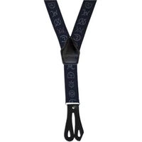 Produktbild von Lexhis Leder- und Elastikträger in Blau und Marine