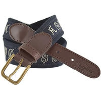 Produktbild von Lexhis Ledergürtel Unisex Blau 35 mm