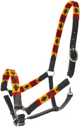 Produktbild von Lexhis Lederhalfter Navajo für Pferde in Bunt oder Schwarz