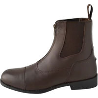 Produktbild von Lexhis Legacy Damen Stiefeletten aus Leder und Gummi in Braun Größe 44