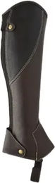 Produktbild von Lexhis Mini-Chaps Turnierreiter aus Leder Unisex in Schwarz oder Braun