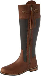 Lexhis Monteria Reitstiefel Unisex Braun aus Gummi Größe 44 – Bild 1 von 1