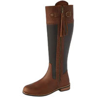 Produktbild von Lexhis Monteria Reitstiefel Unisex Braun aus Gummi Größe 44