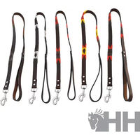 Produktbild von Lexhis Navajo Hundeleine aus Leder in Braun Bunt Größe M