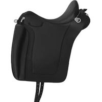 Produktbild von Lexhis Portugiesischer Sattel KLL Lusitanus Evo aus Leder in Schwarz