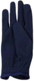 Lexhis Reithandschuhe für Kinder aus Kunstleder in Blau Marine – Bild 1 von 1