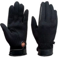 Produktbild von Lexhis Reitsport Handschuhe aus Leder Schwarz Unisex Größe XS