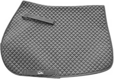 Lexhis Satteldecke für Pferd für Dressur und Springen in Grau aus Baumwolle und Polyester – Bild 1 von 1