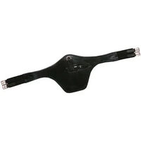 Produktbild von Lexhis Sattelgurt aus Leder mit elastischen Stegen