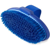 Produktbild von Lexhis Soft Line Pferdebürste aus Kunststoff in Blau