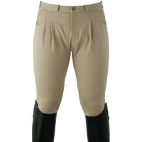 Produktbild von Lexhis Tiago Reithose für Herren mit Full Grip in Beige aus Baumwolle