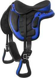 Produktbild von Lexhis Treeman Wanderritt-Sattel aus Neopren Blau 16 Zoll