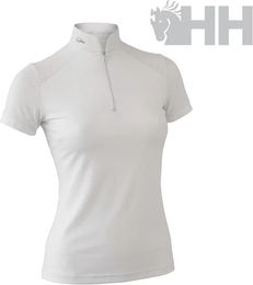 Lexhis Turnier-Poloshirt Mädchen Weiß Synthetikgewebe Größe 12 Jahre – Bild 1 von 1