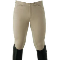 Produktbild von Lexhis Turnierhose Duvan Full Grip Reithose für Herren in Beige aus Baumwolle Größe 44