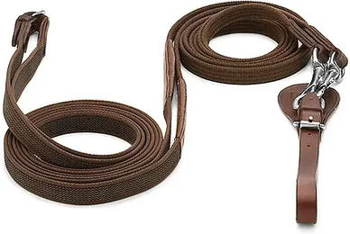 Produktbild von Lexhis US Zügel für Pferde aus Leder in Braun