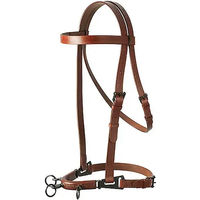 Produktbild von Lexhis Westernhalfter aus Leder für Stuten in Braun