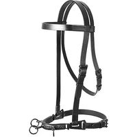 Produktbild von Lexhis Westernhalfter aus Leder für Stuten in Schwarz