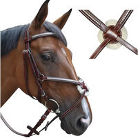 Produktbild von Lexington Tucson Gekreuztes Zaumzeug Full Braun mit Edelstahl
