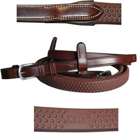 Produktbild von Lexington Zügel aus Leder für Vollblut in Schwarz oder Braun