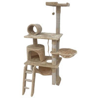 Produktbild von Liangpin Jiazuo Cat Tree Chicago Kratzbaum für Katzen in Grau 39 x 59 x 150 cm