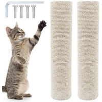 Produktbild von Liangpin Jiazuo Ersatz-Katzenkratpfosten aus Natur-Sisal 40 cm in Weiß