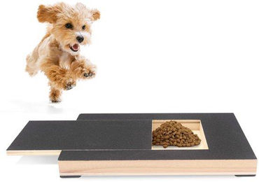 Liangpin Jiazuo Hundenagel Kratzpfad mit Trekking-Box und integriertem Grinder aus Holz Größe L – Bild 1 von 1