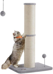 Liangpin Jiazuo Katzenbaum 85 cm in Taubengrau mit Sisalstämmen und Plüschball – Bild 1 von 1