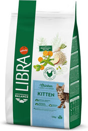 Produktbild von Libra Kitten Trockenfutter Huhn ohne Farb- und Aromastoffe 2 x 1,5 kg - 2 x 1,5 kg