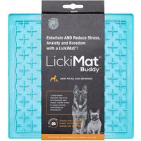 Produktbild von LickiMat Buddy Schleckmatte aus TPR in Türkis Größe S - 1 Stk.