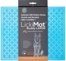 LickiMat Buddy Schleckmatte für Hunde in Türkis Größe L aus TPR - 1 Stk. – Bild 1 von 2