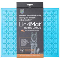 Produktbild von LickiMat Buddy Schleckmatte für Hunde in Türkis Größe L aus TPR - 1 Stk.