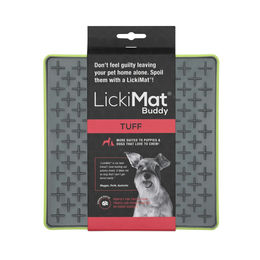 LickiMat Buddy Tuff Schleckmatte aus TPR in Grün - 20 cm – Bild 1 von 5
